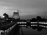 The serene and grand Ram Mandir in Ayodhya bathed in soft morning light.