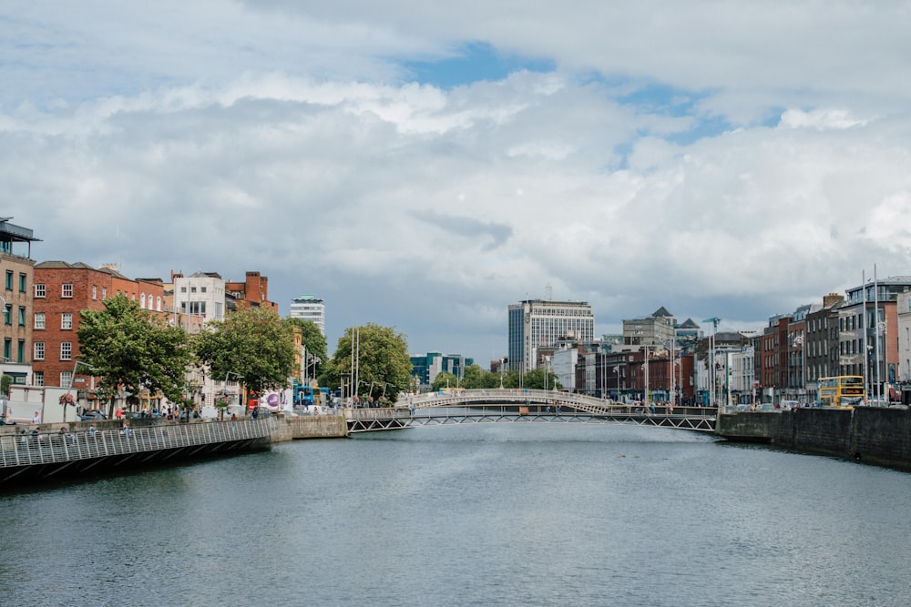 buildings near canal