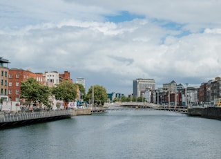 buildings near canal