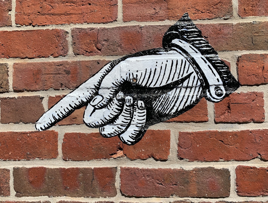 right person's hand graffiti
