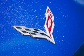 blue Chevrolet smblme