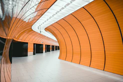 brown tunnel