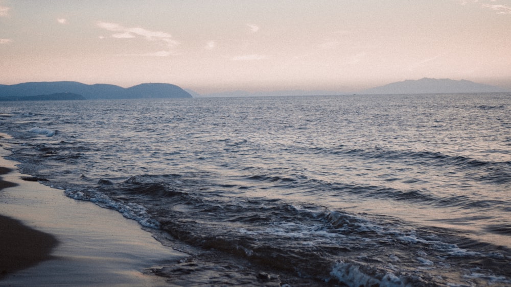 photo of seashore waves