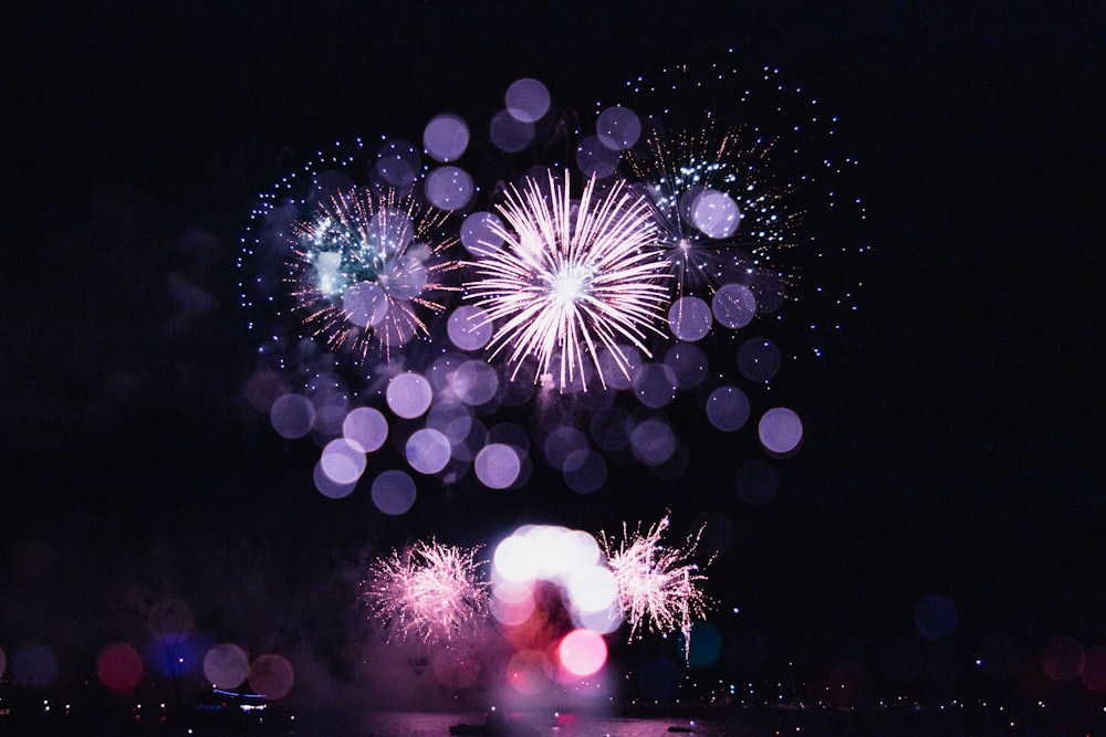 fireworks displaying during nighttime