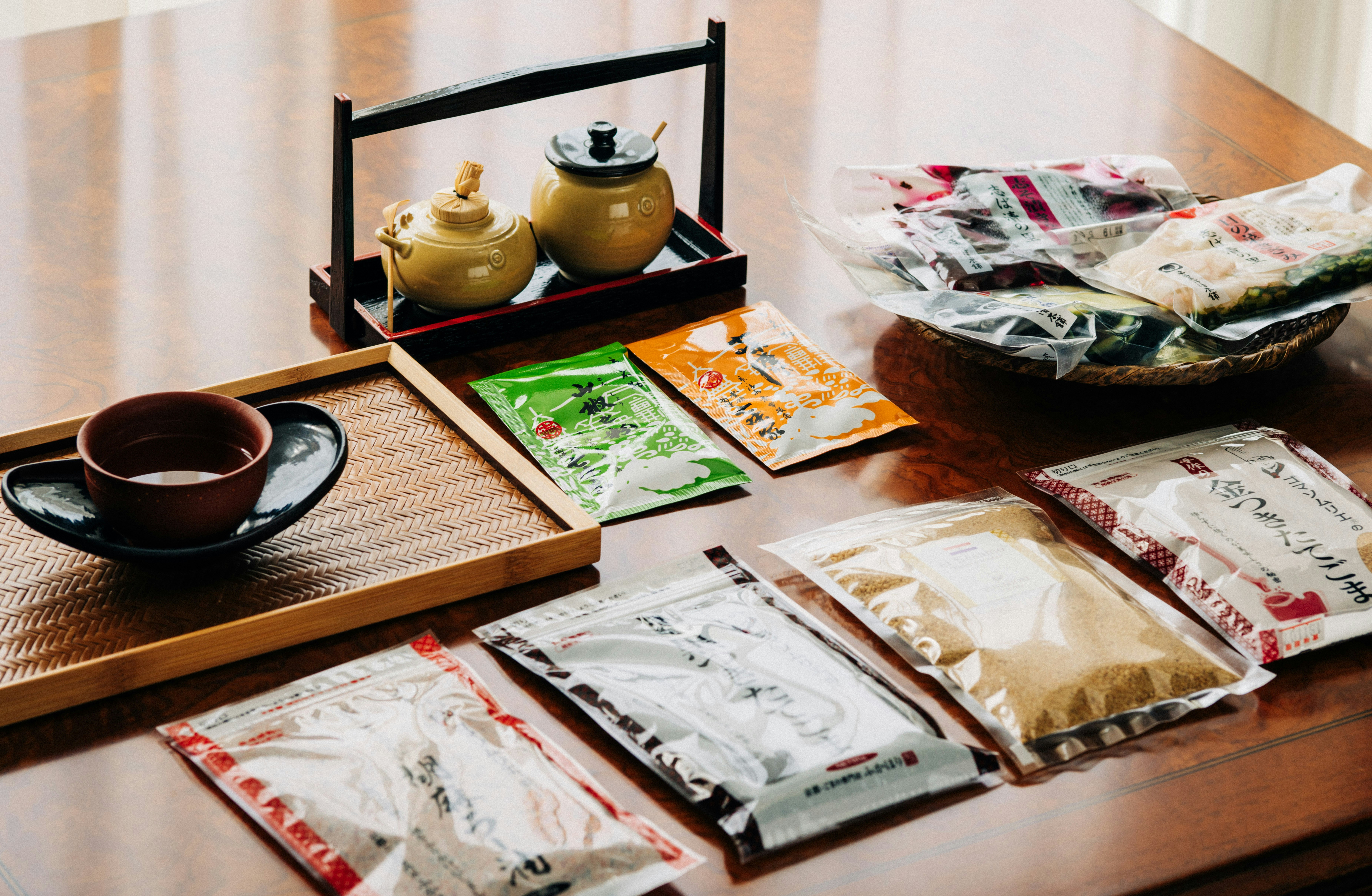 assorted-color labeled pack