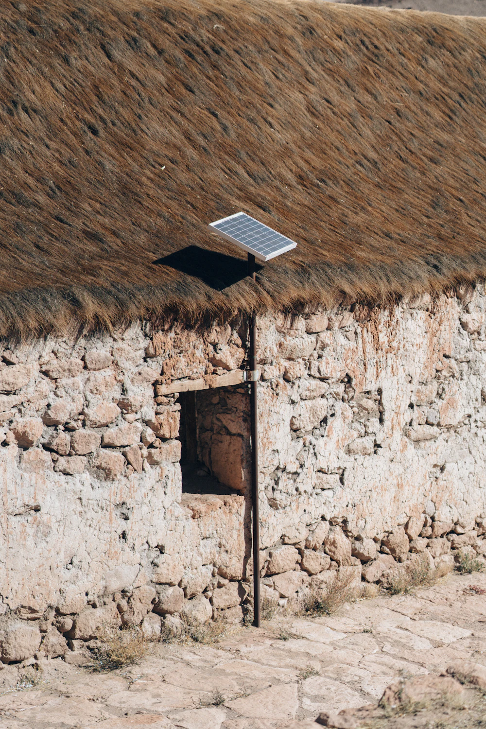 Close-up of a solar panel