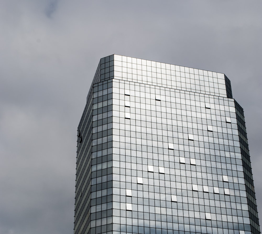 glass window high rise building