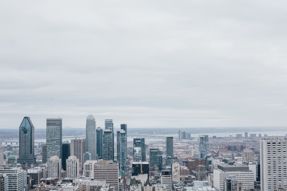 aerial photo of city buildings during daytime