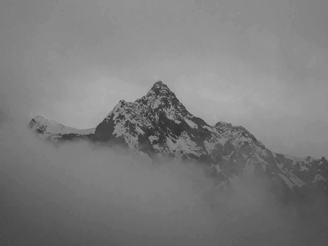 photography of snow-capped mountain