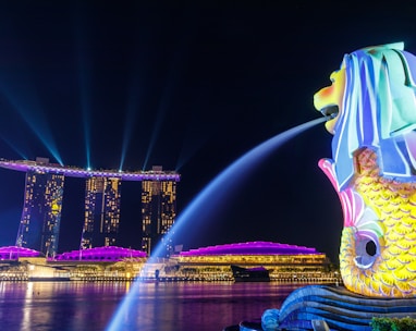 Singapore Lion fountain