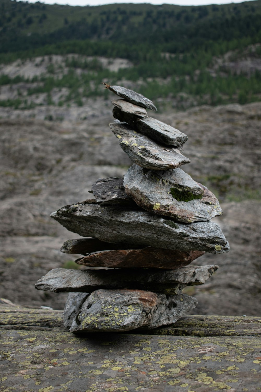 gray rock formations