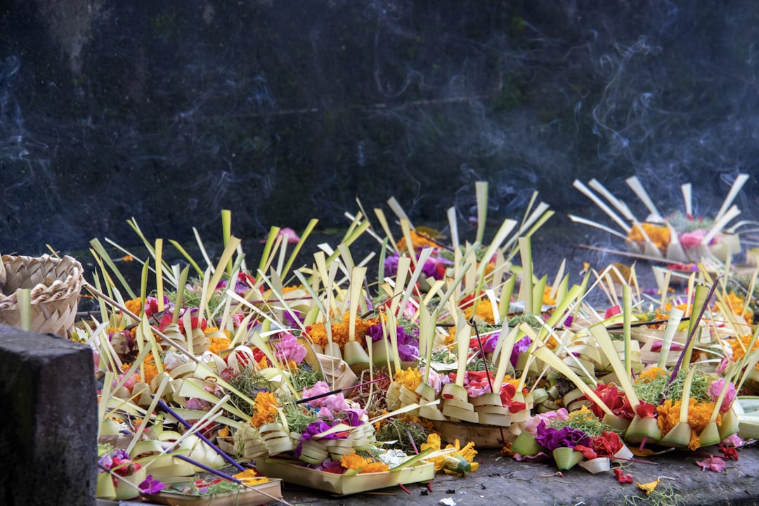 assorted flowers,