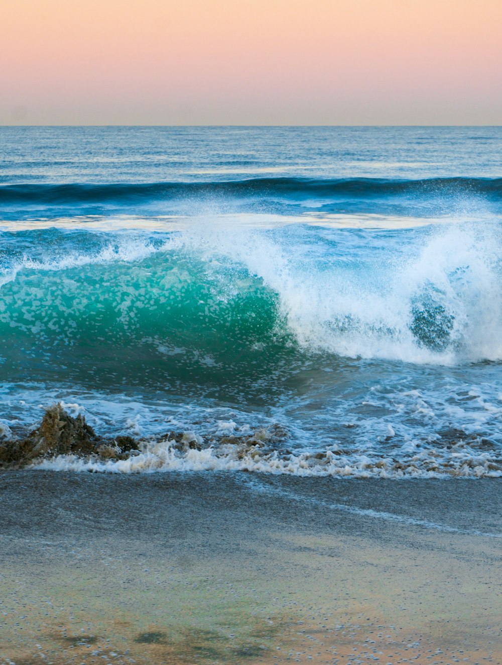 crashing waves