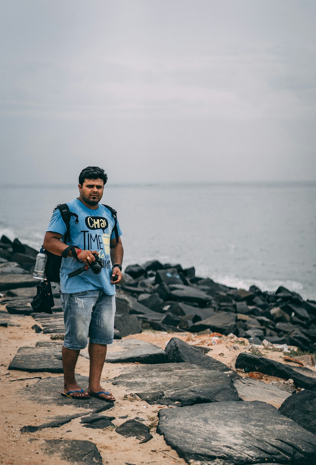 man on dock