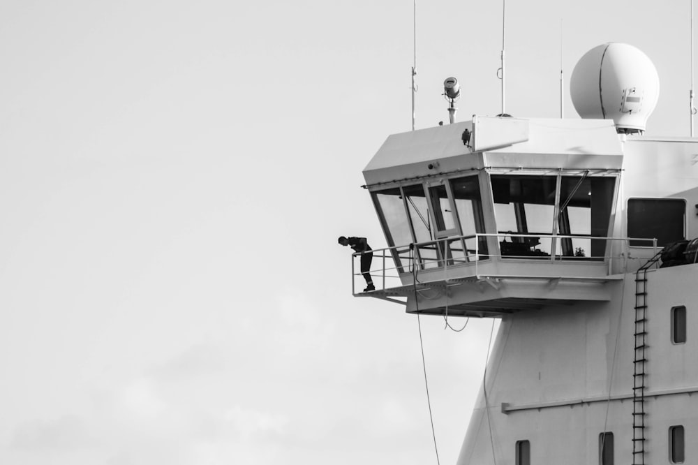 Persona en crucero