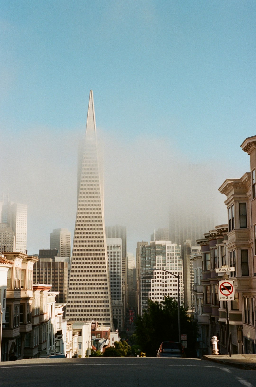 Portra 400 film in SF