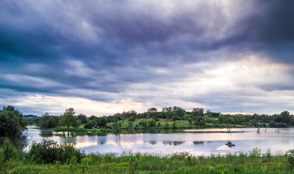 landscape photo of a lake