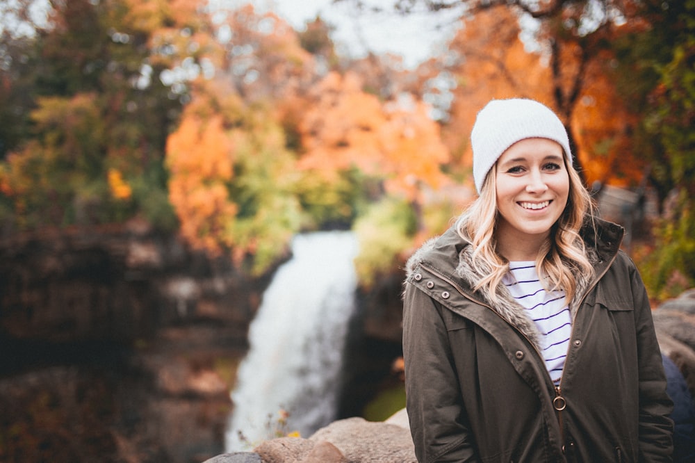 smiling woman