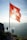white and red flag