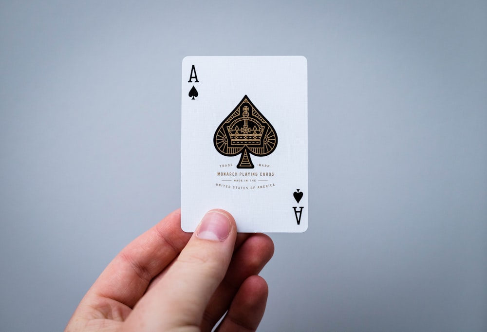 Ace of Spade card