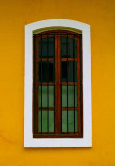 Modern PVC window frame installed in a bright, stylish home interior.