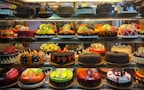 An assortment of custom cakes ready for celebration.