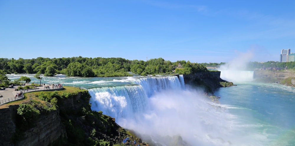 Río Azul durante el día