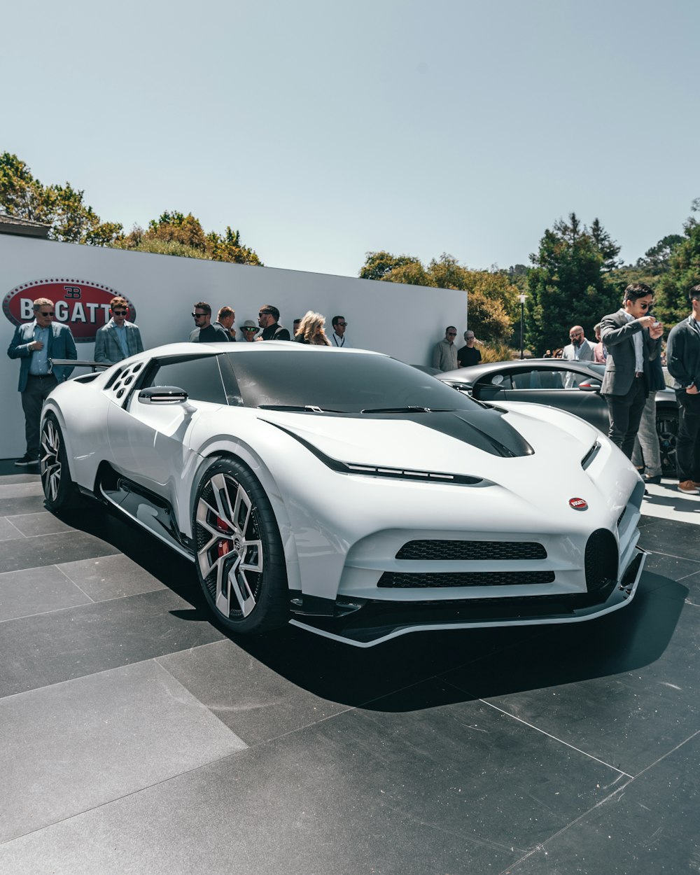 Coupé sport blanc