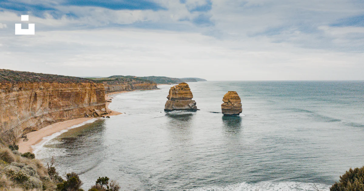 Stack On Coast Brown coastal stacks during daytime photo – Free Australia Image on ...