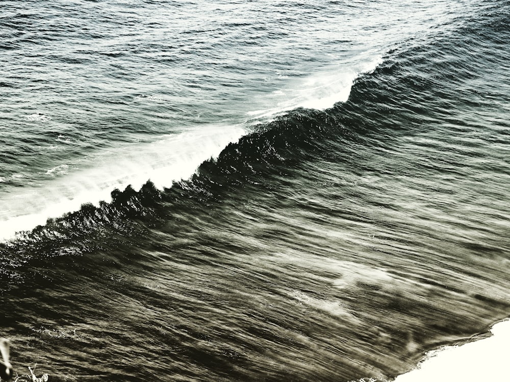 sea wave during daytime