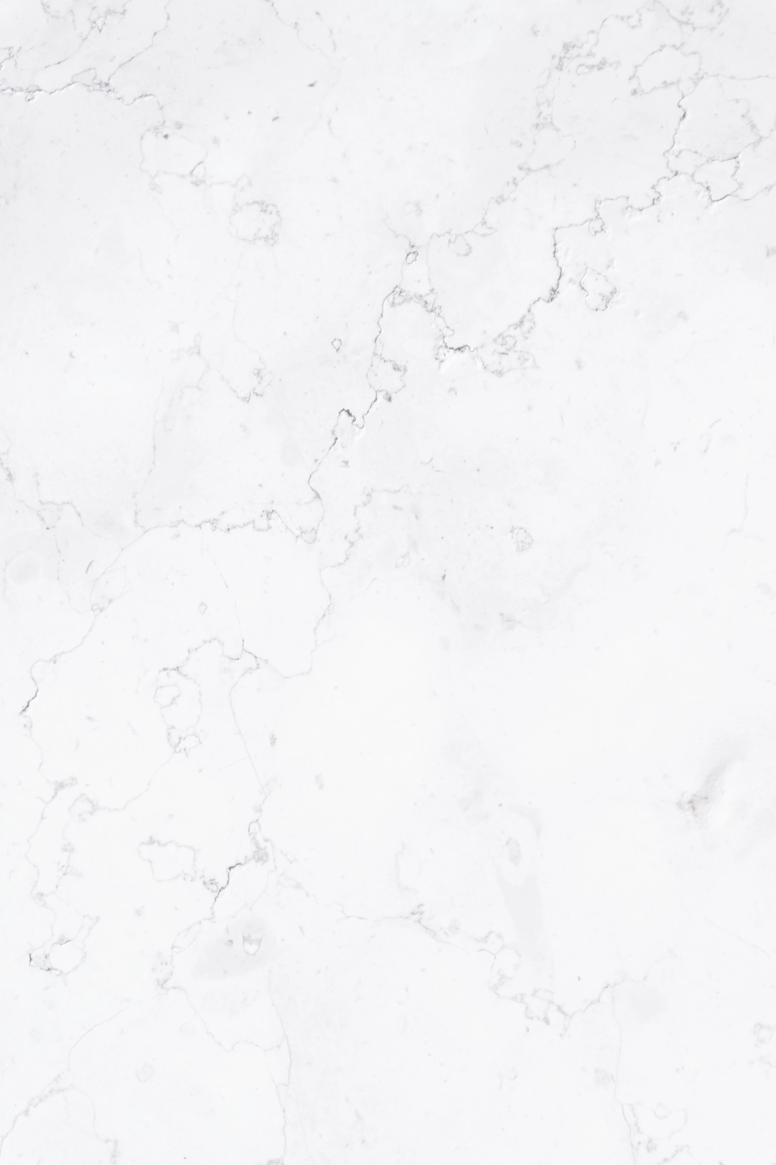 White marble with soft grey veining
