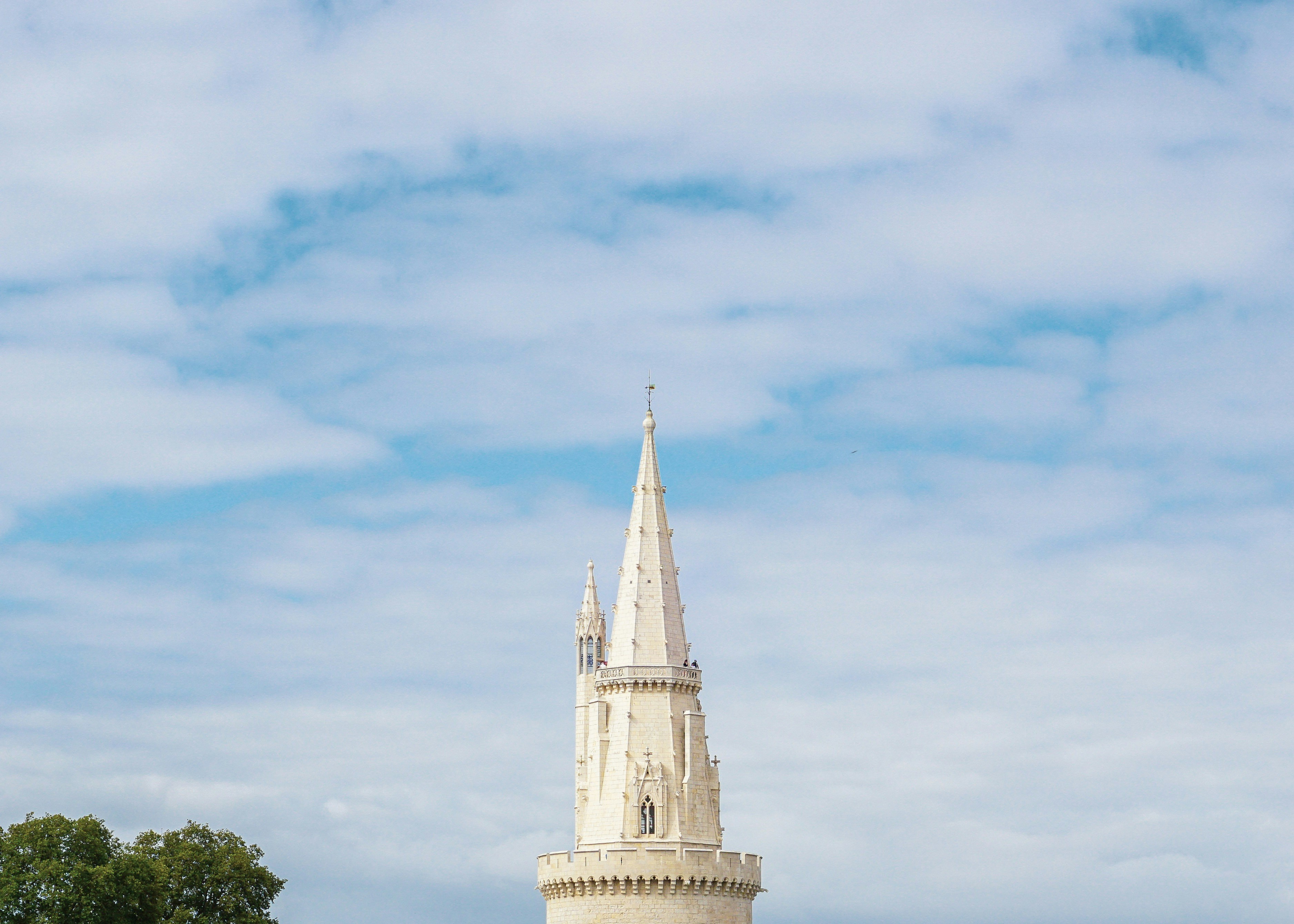 white concrete tower during daytime