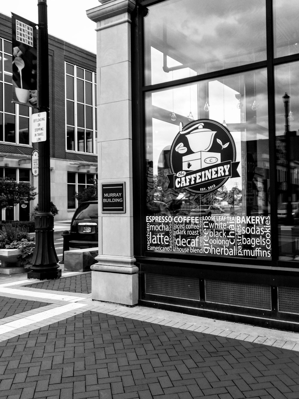 Caffeinery store facade