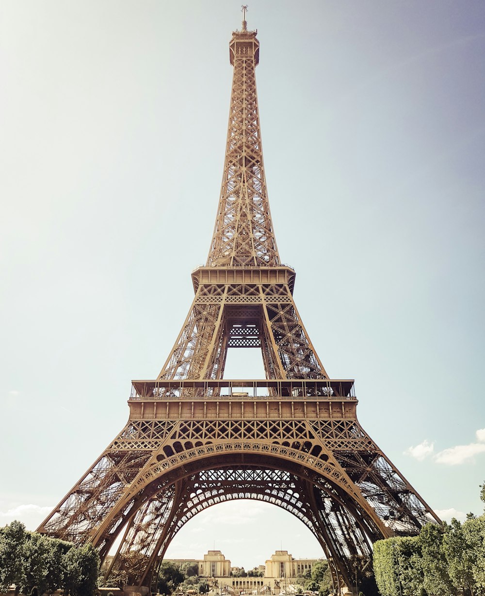 low angle photo of Eiffel Tower, Paris