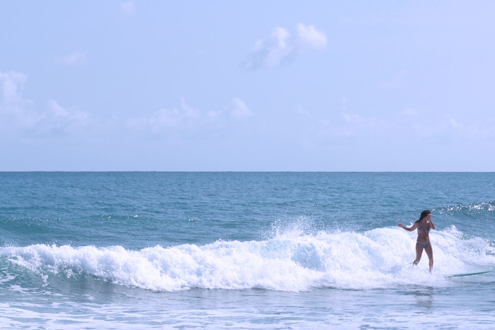 woman on shore