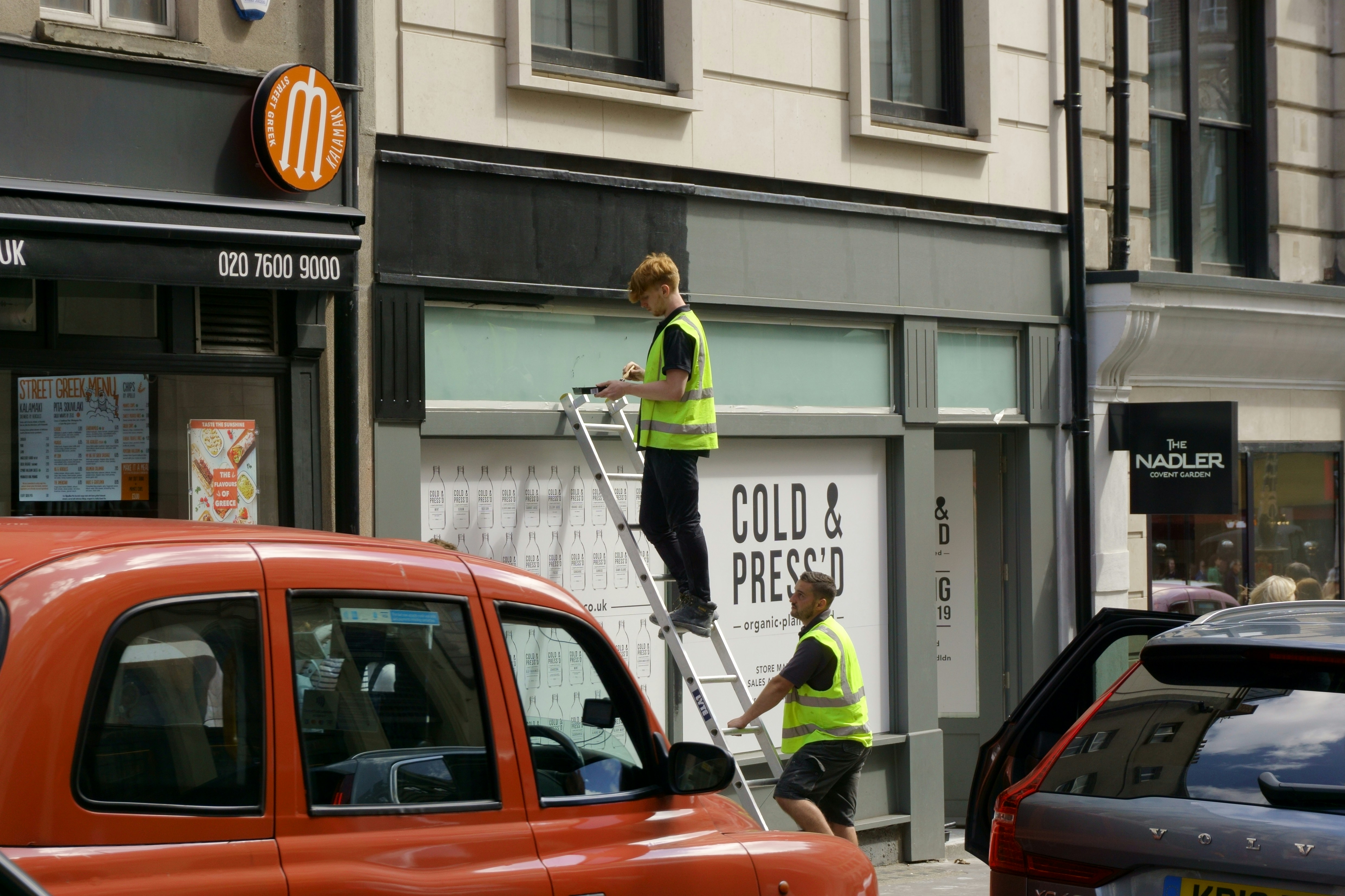 Professional contractor branding mockup