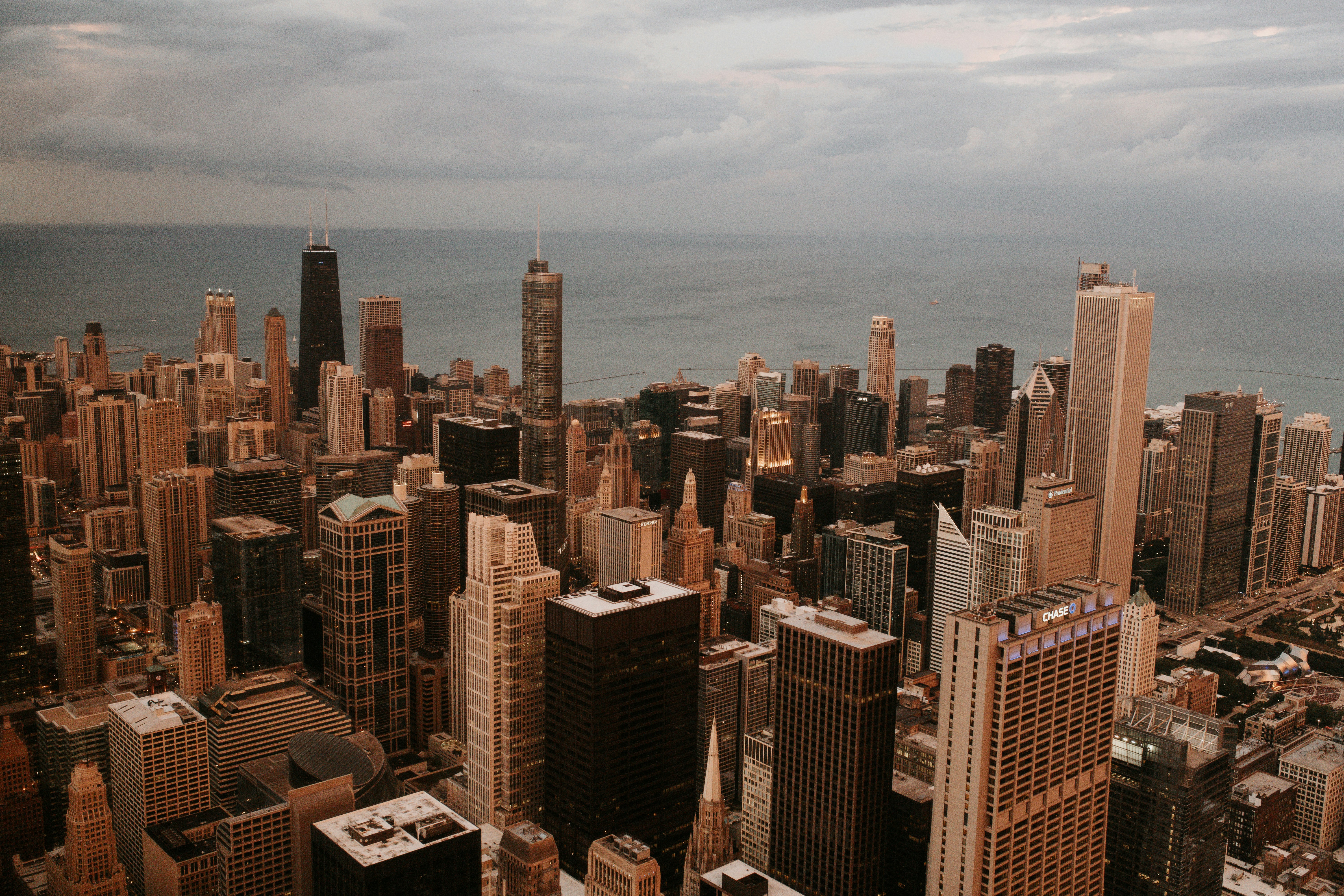 Chicago top view