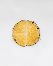 sliced pineapple fruit