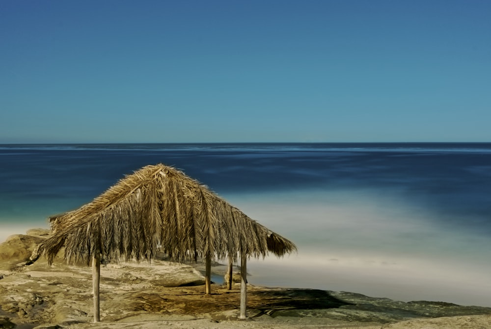 open cottage at the beach