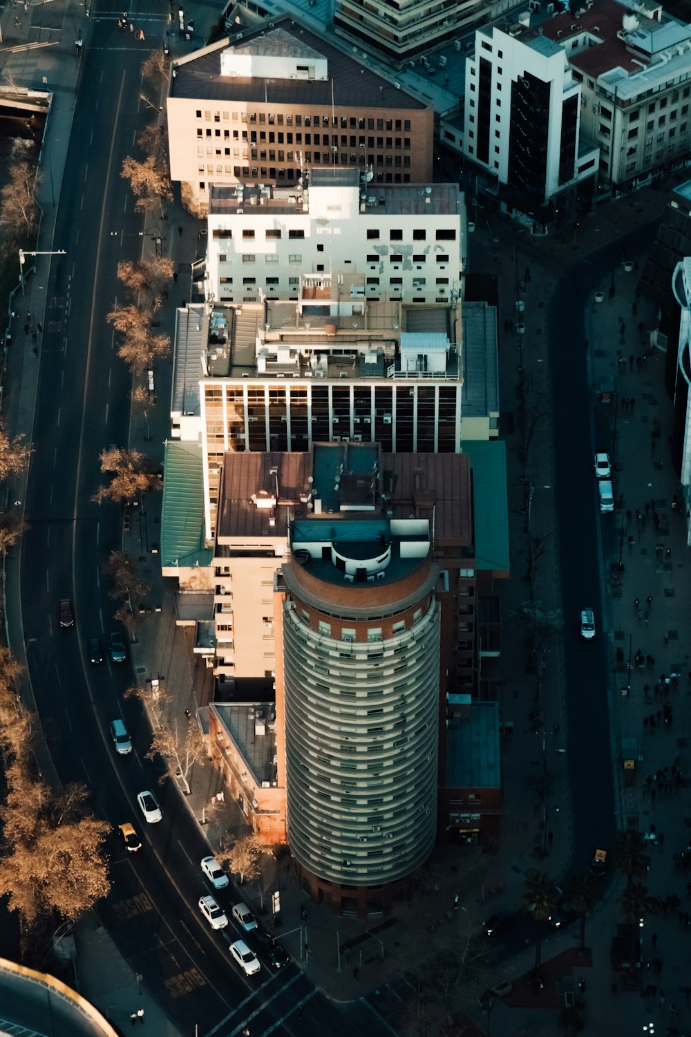 建物の航空写真