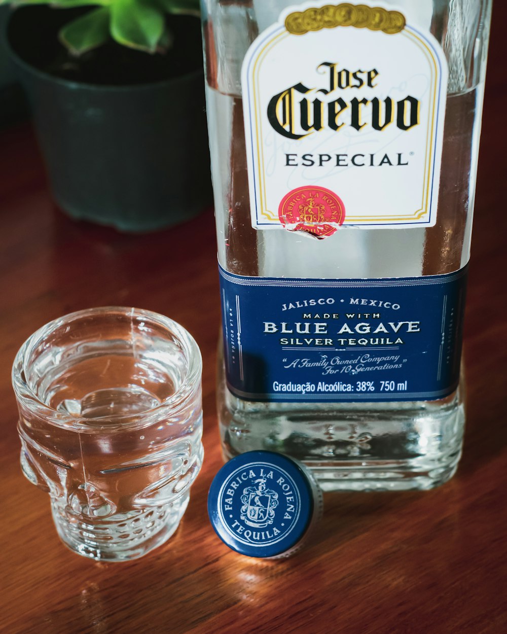 Jose Cuervo Especial Blue Agave bottle