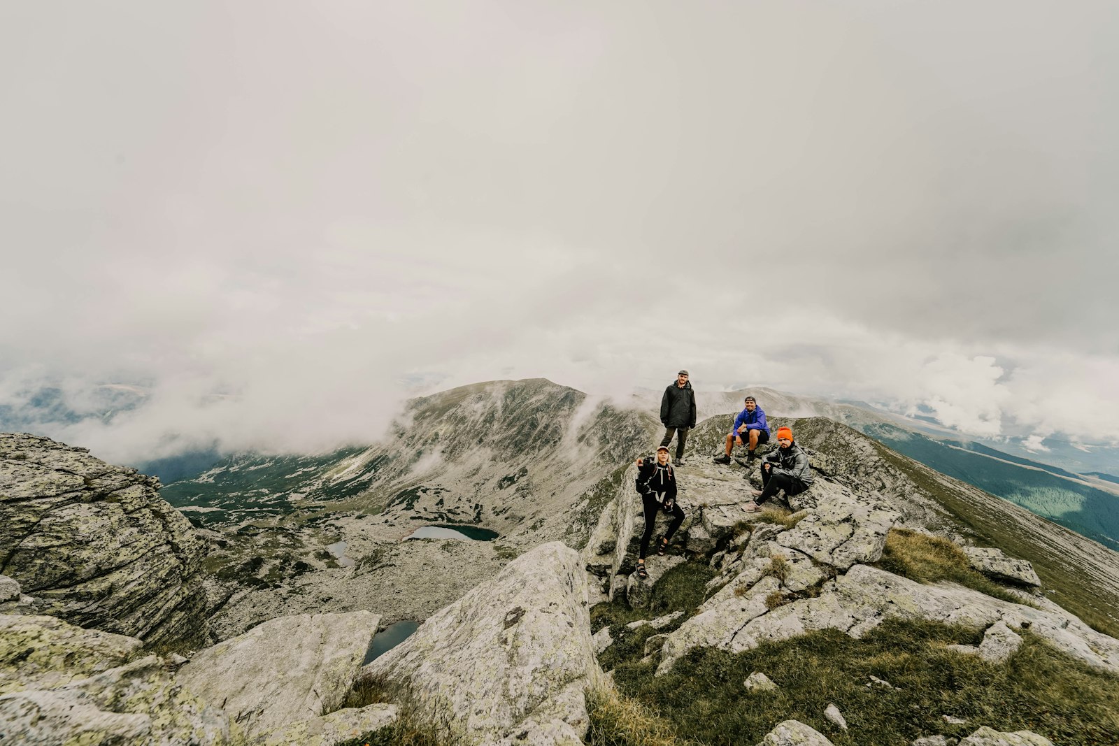 Samyang AF 14mm F2.8 FE sample photo. Four people hiking on photography