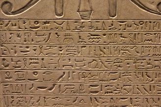 encrypted sign on wall