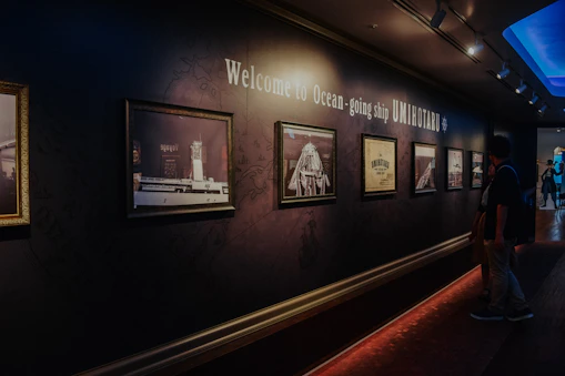 A welcoming office reception with maritime decor and a friendly team ready to assist seafarers.