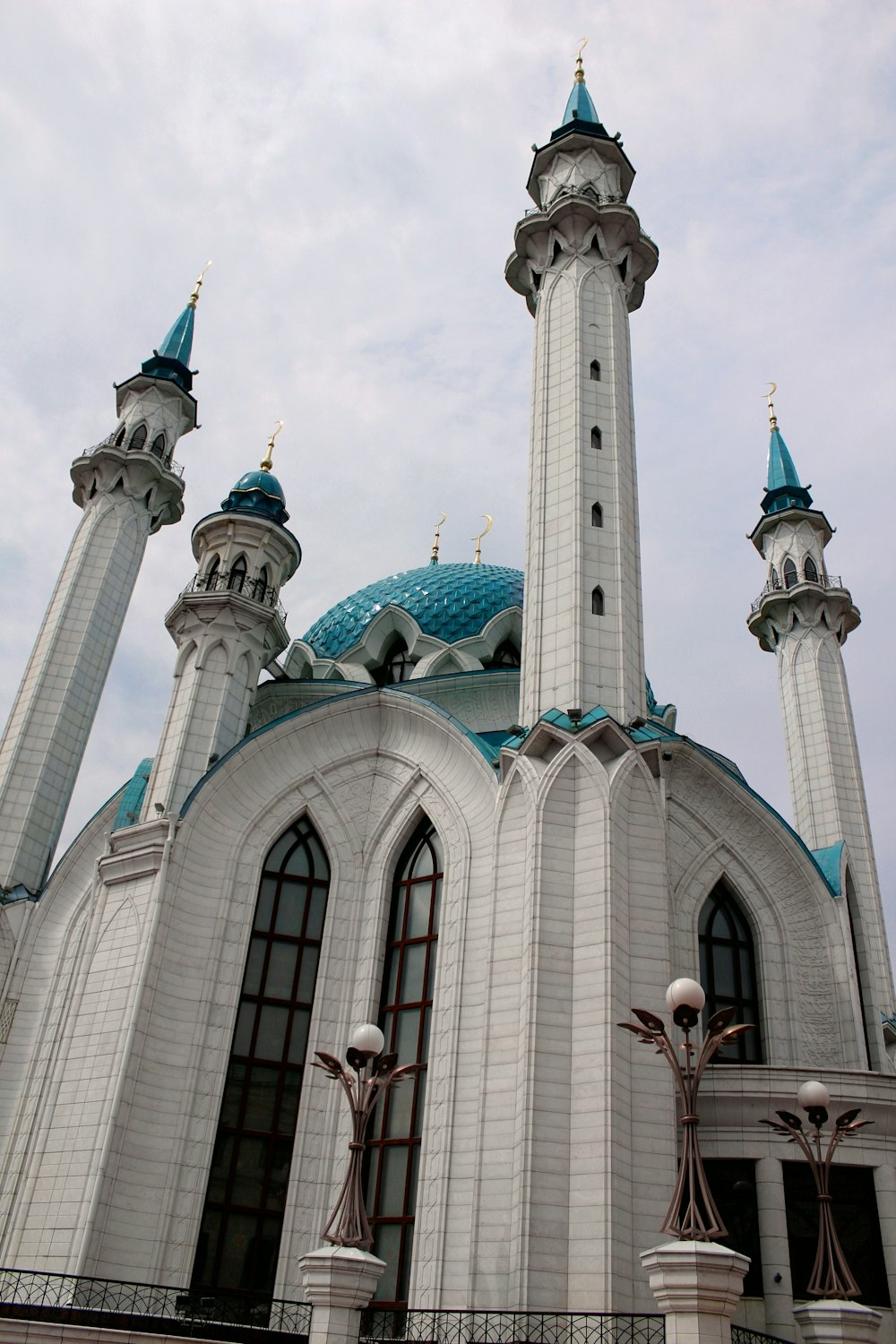 white concrete mosque