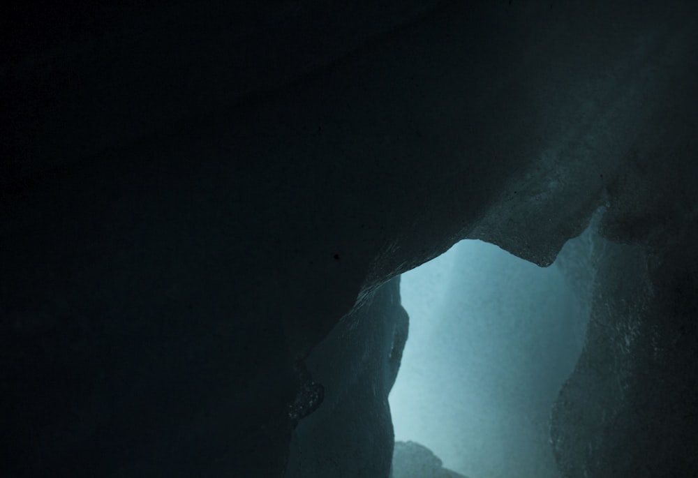 underwater cave