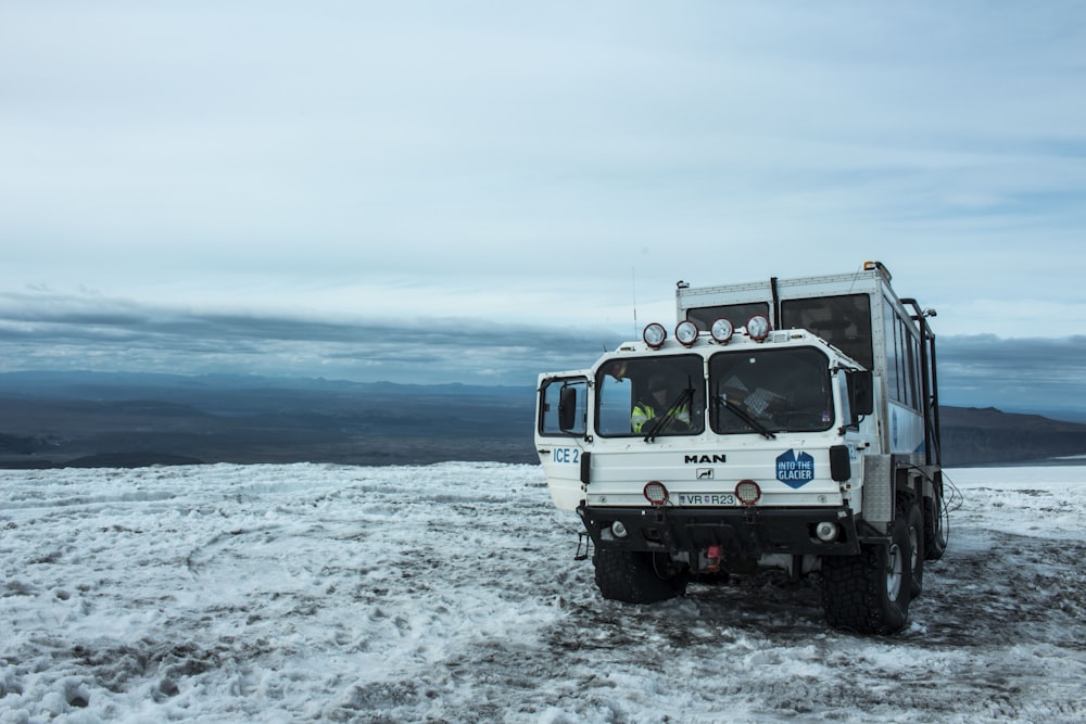 white truck