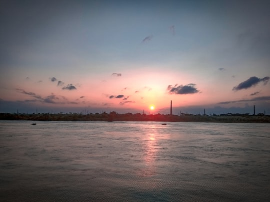 silhouette photo of sea in Dhaka Bangladesh