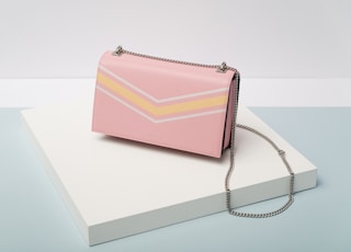 pink leather crossbody bag