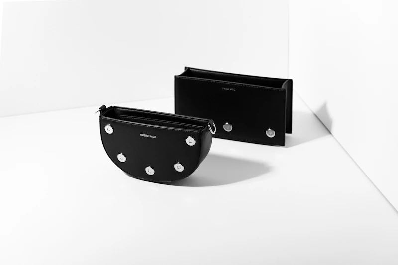 Buckle-Detail Evening Clutch